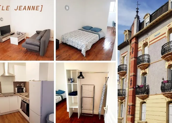 Le Jeanne 4/6 Couchages, Wifi, Sanctuaire Apartament Lourdes