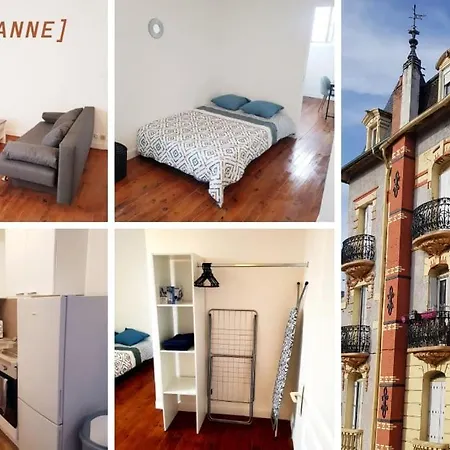 Le Jeanne 4/6 Couchages, Wifi, Sanctuaire 아파트 루르드